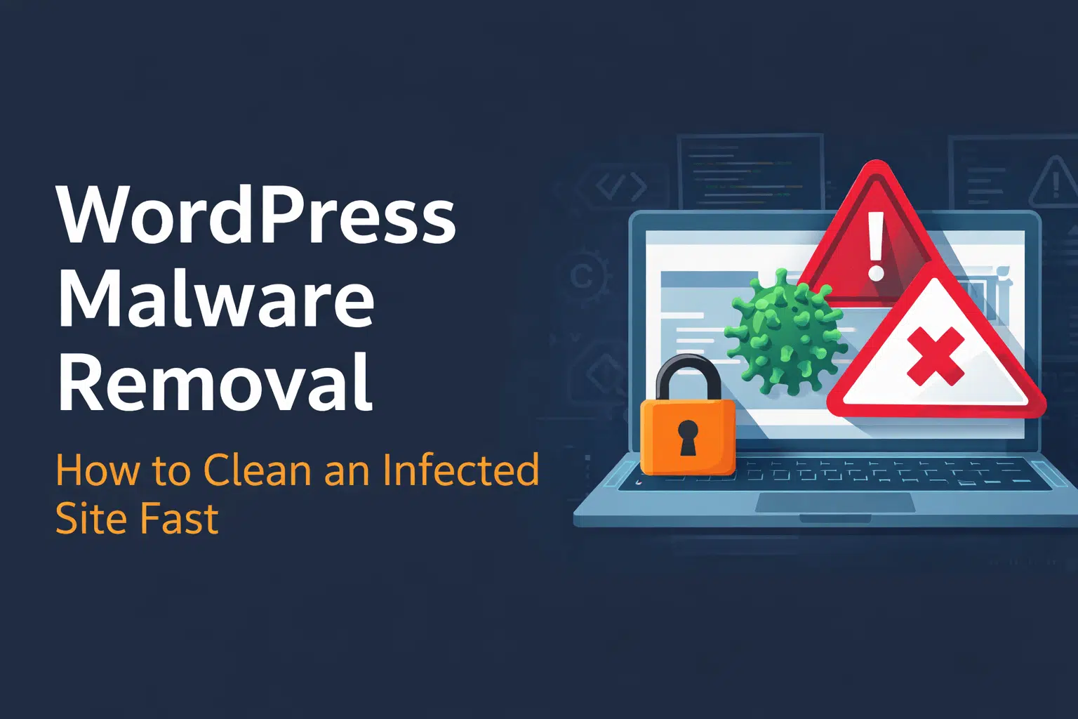 WordPress Malware Removal: How to Clean an Infected Site Fast 1 fast wordpress malware removal