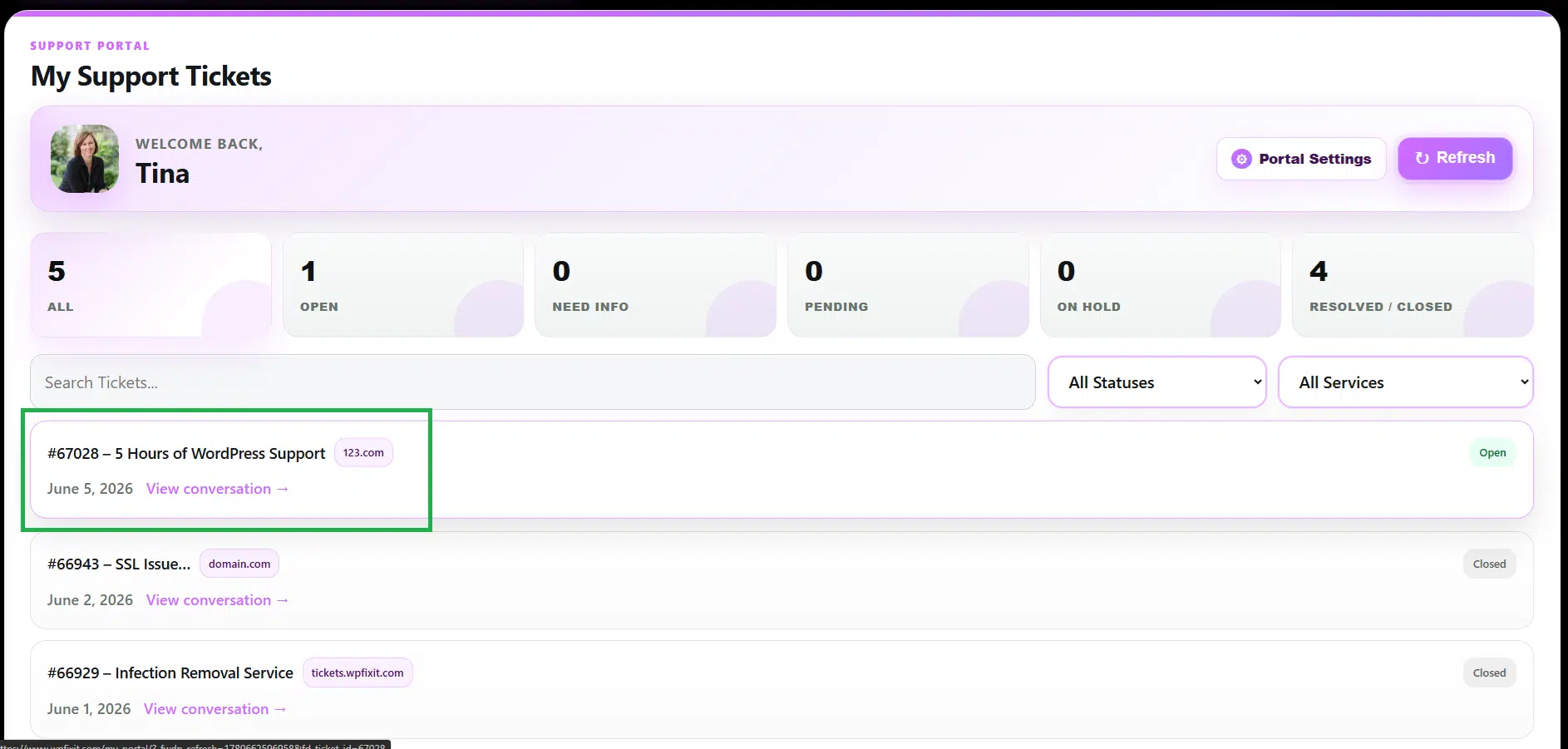 Reply To Your Support Ticket 3 image