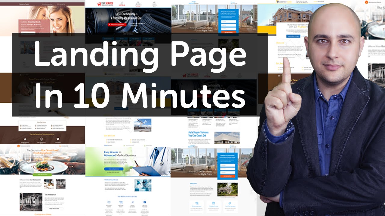 How To Create A High Converting Landing Page For Your WordPress Website In 10 Minutes