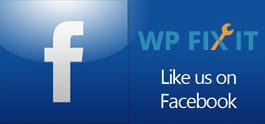 Like WP Fix It on Facebook