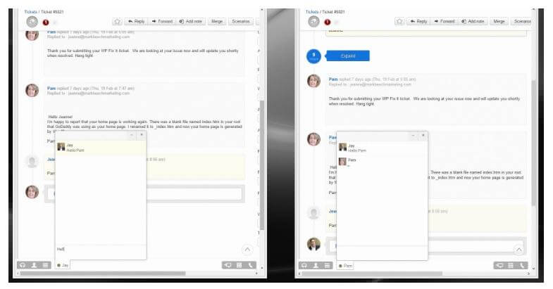 how to chat with emma live agent