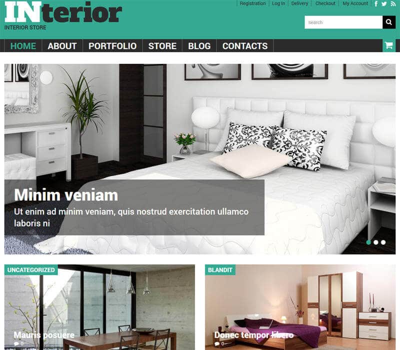 Top 10 WordPress Themes Available For Free 10-Interior