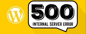 FIXED WordPress 500 Internal Server Error
