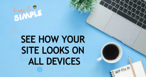 WordPress Device Testing