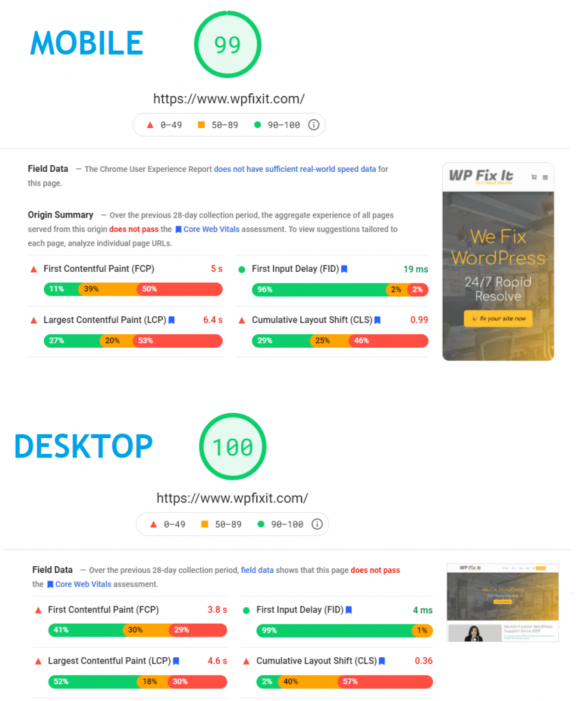 Google Page Experience