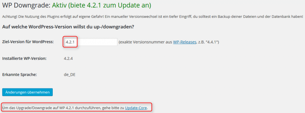 How to Downgrade WordPress Version 3 Downgrade WordPress Version