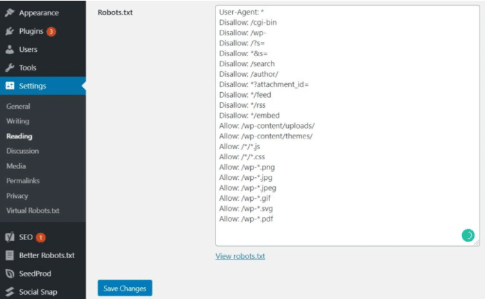 Optimizing WordPress Robots.txt