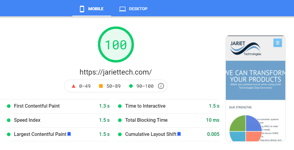 Passing Google's Core Web Vitals on Your WordPress Site 15 Google Core Web Vitals Mobile Before Test 1 1 1