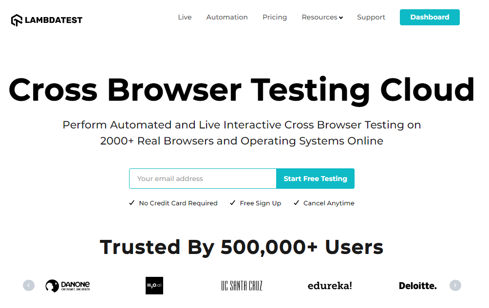 Test Website Display Issues