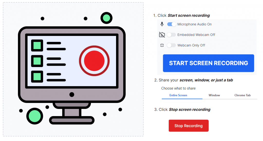 Screen Recording WordPress Support 1