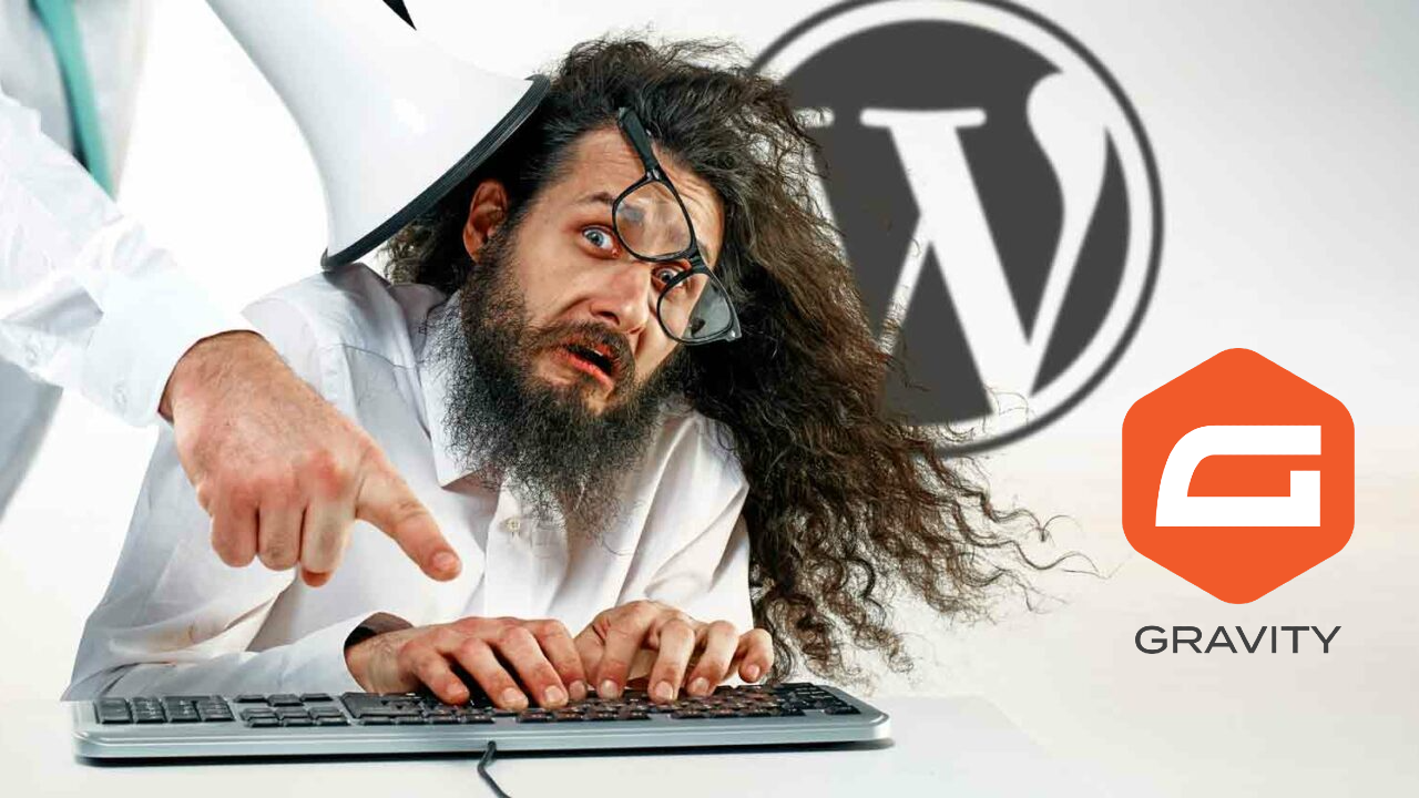 Gravity Forms Fatal Error WordPress Dashboard