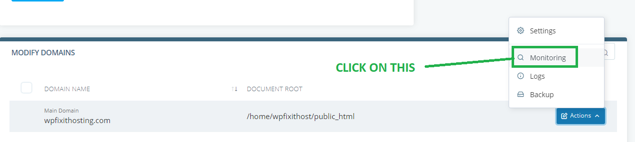 WordPress Hosting Website Monitoring