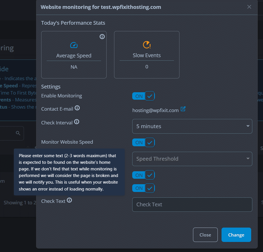 WordPress Hosting Website Monitoring wsEEoAe9GkwAiO4L4WET9u6U11ZvgYKAFQ