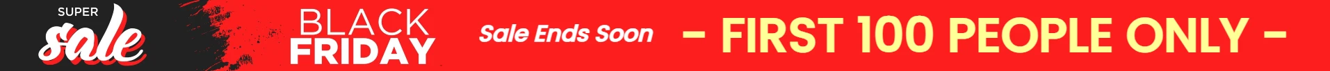 Black Friday Banner Ending