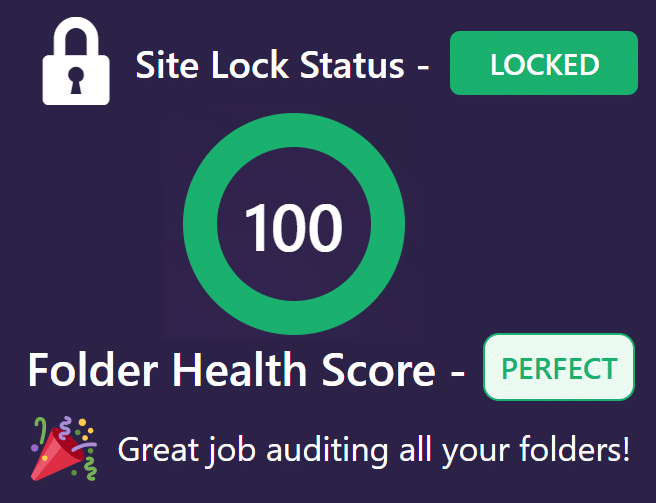 Folder Auditor Site Lock 1