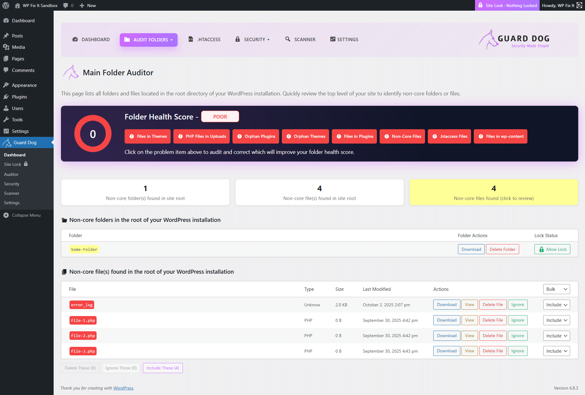 Protect Your WordPress Site from Hidden Threats With Guard Dog Security & Site Lock 2 screenshot 2 1