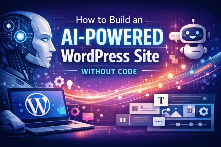 How to Build an AI-Powered WordPress Site Without Code (1)