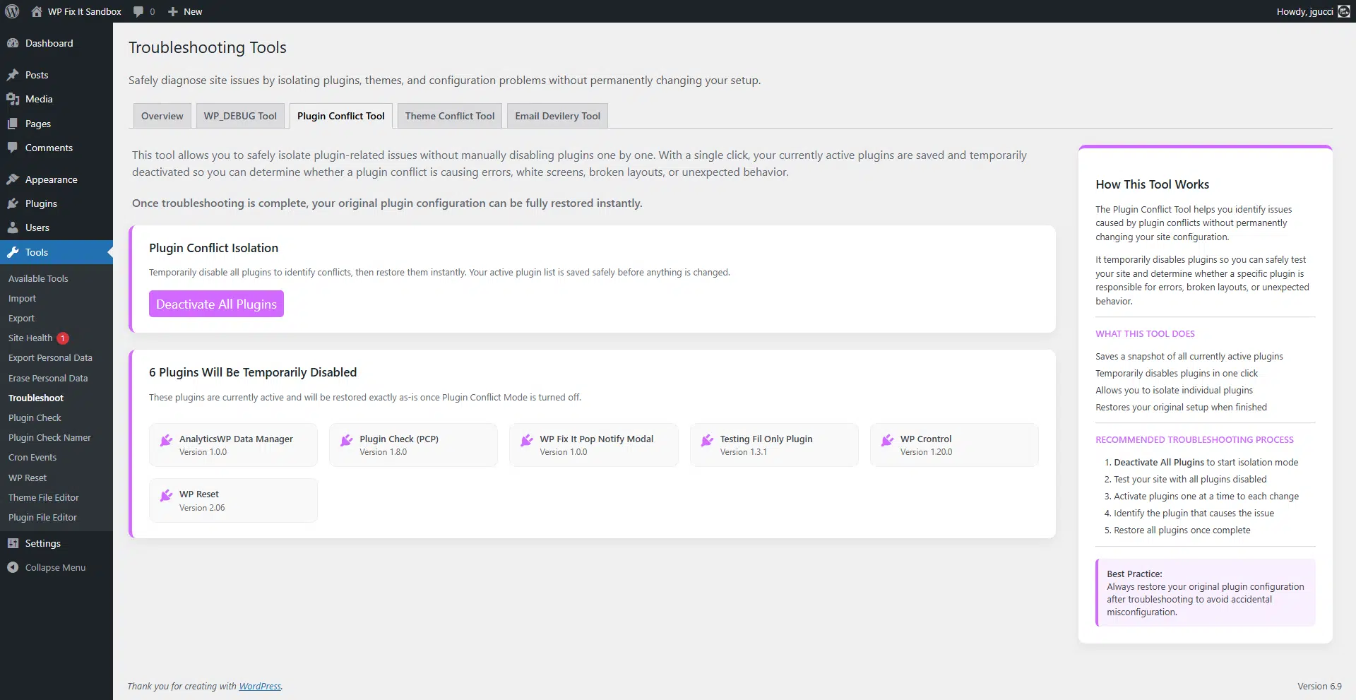 WordPress plugin conflict troubleshooting WordPress plugin conflict troubleshooting
