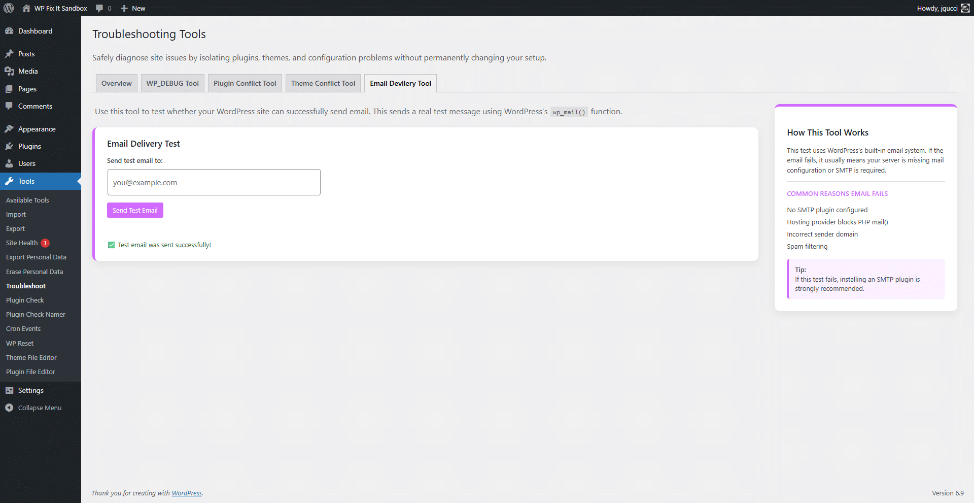 WordPress plugin conflict troubleshooting