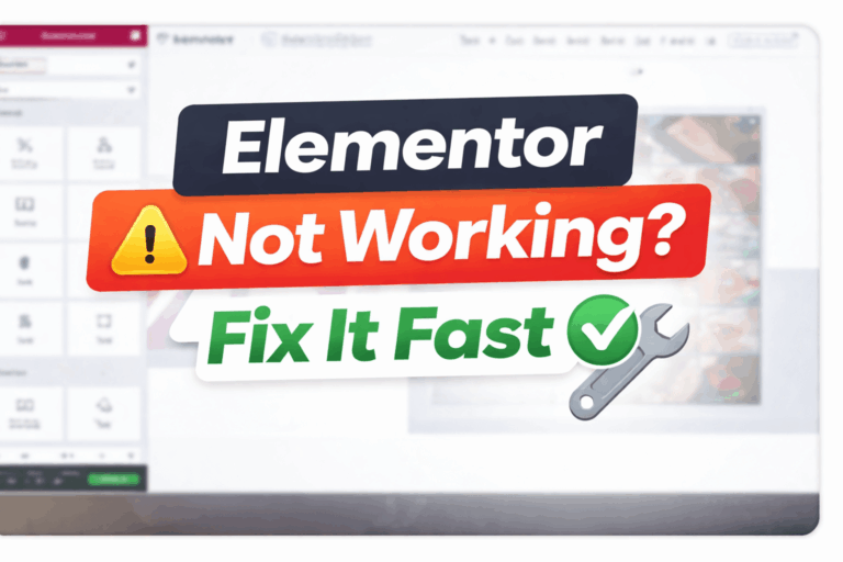 Fix Common Elementor Issues Fast