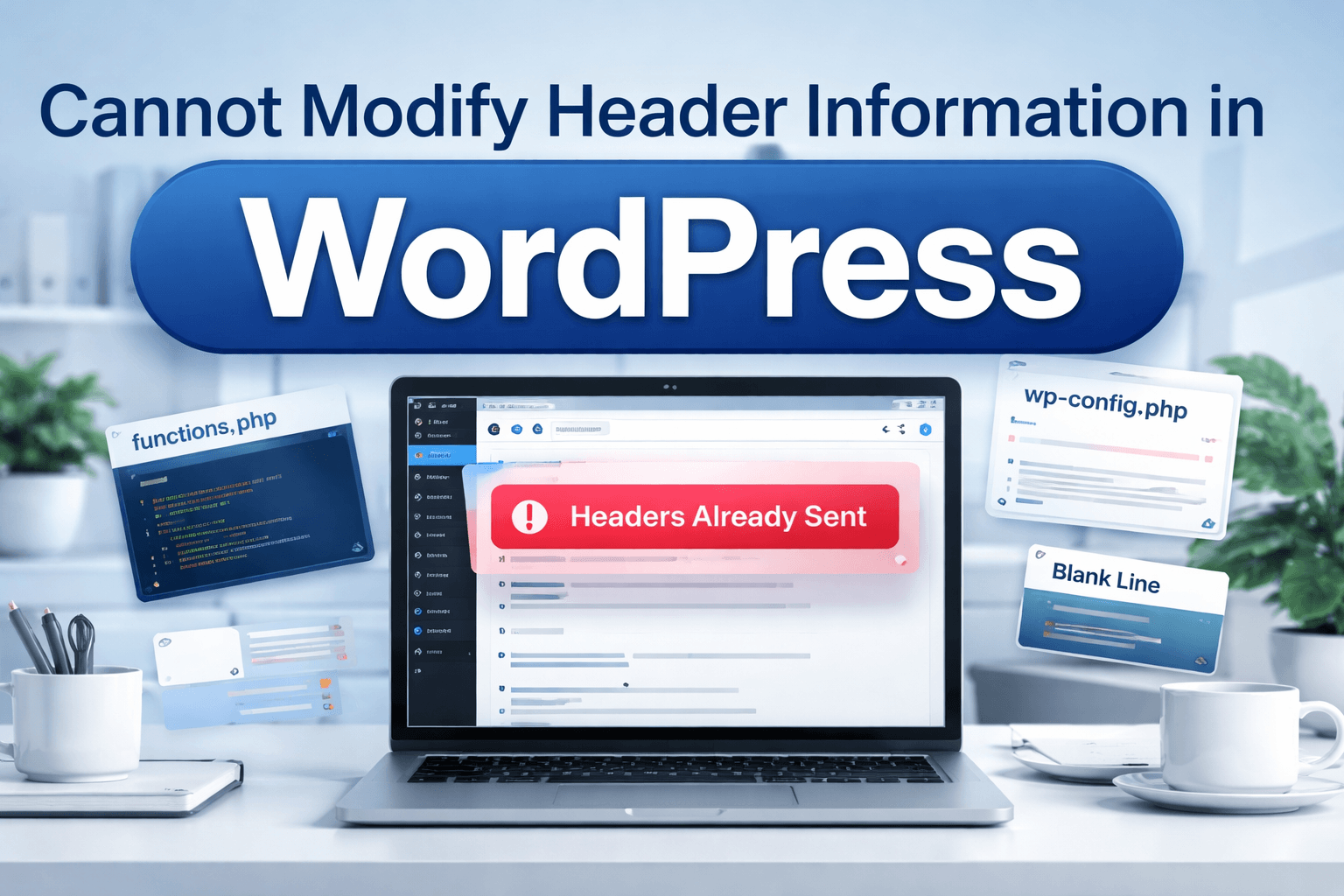 Cannot Modify Header Information in WordPress