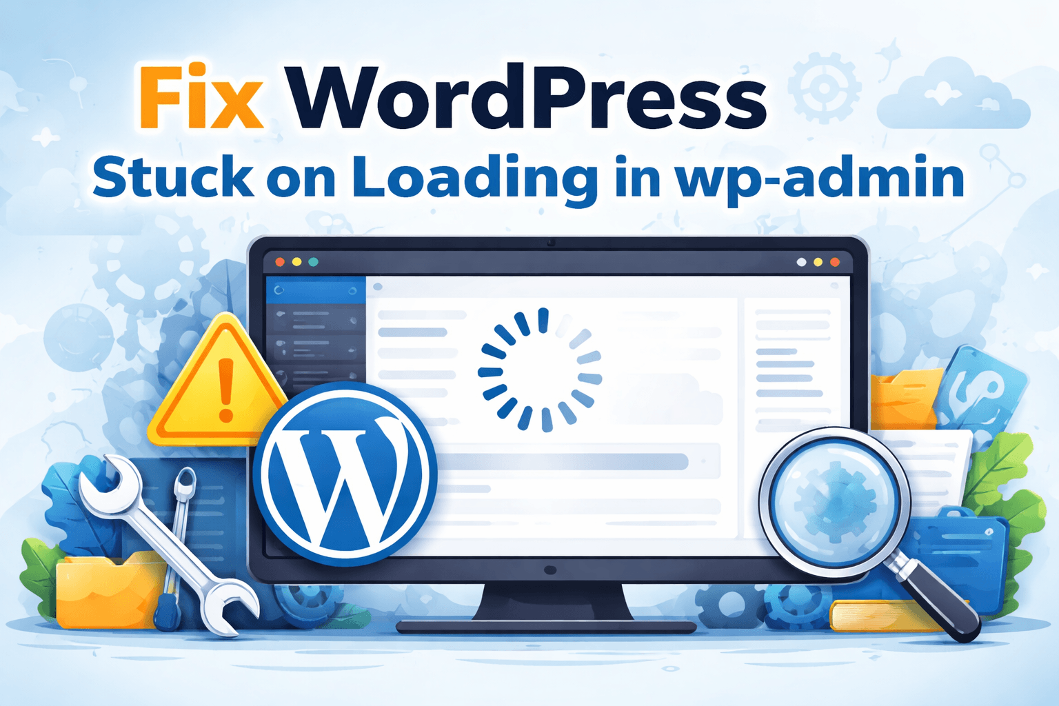 Fix WordPress Stuck on Loading in wp-admin: Step-by-Step Troubleshooting Guide