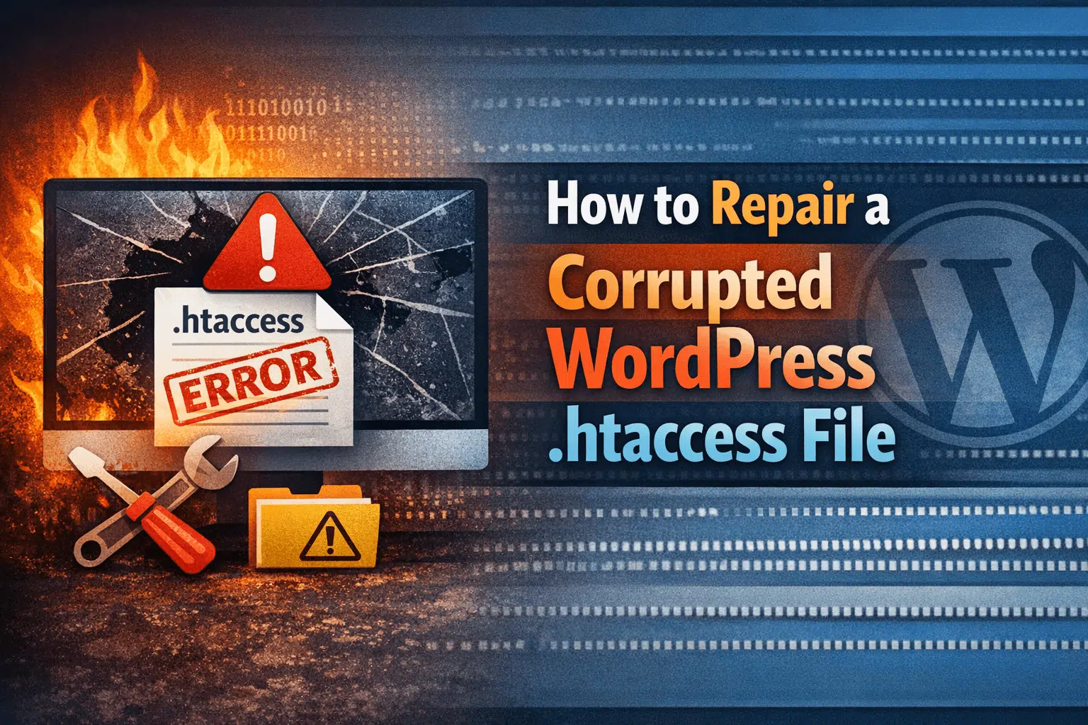 How to Repair a Corrupted WordPress .htaccess File