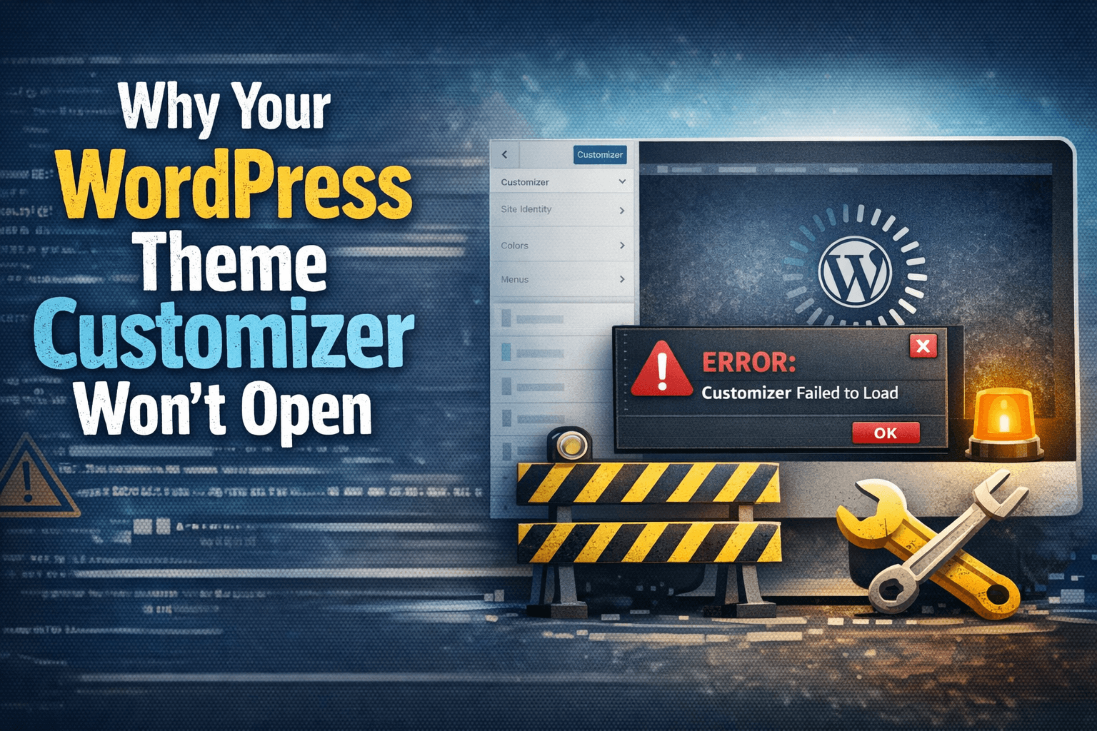 Why Your WordPress Theme Customizer Wont Open
