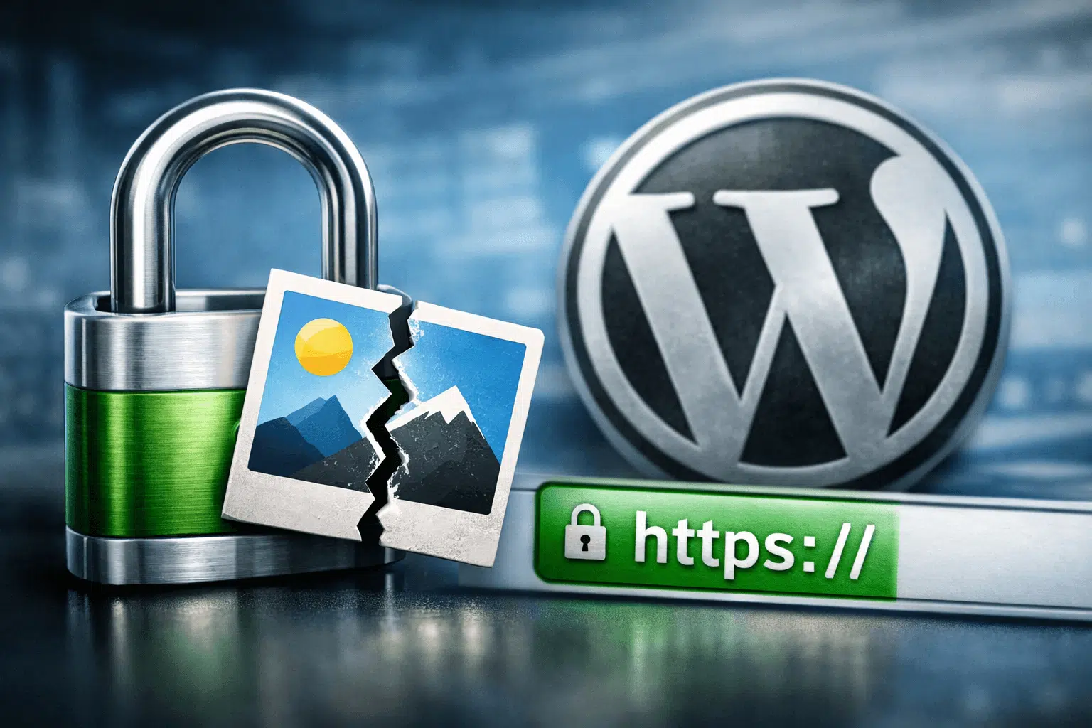 fix broken images in wordpress after moving to https