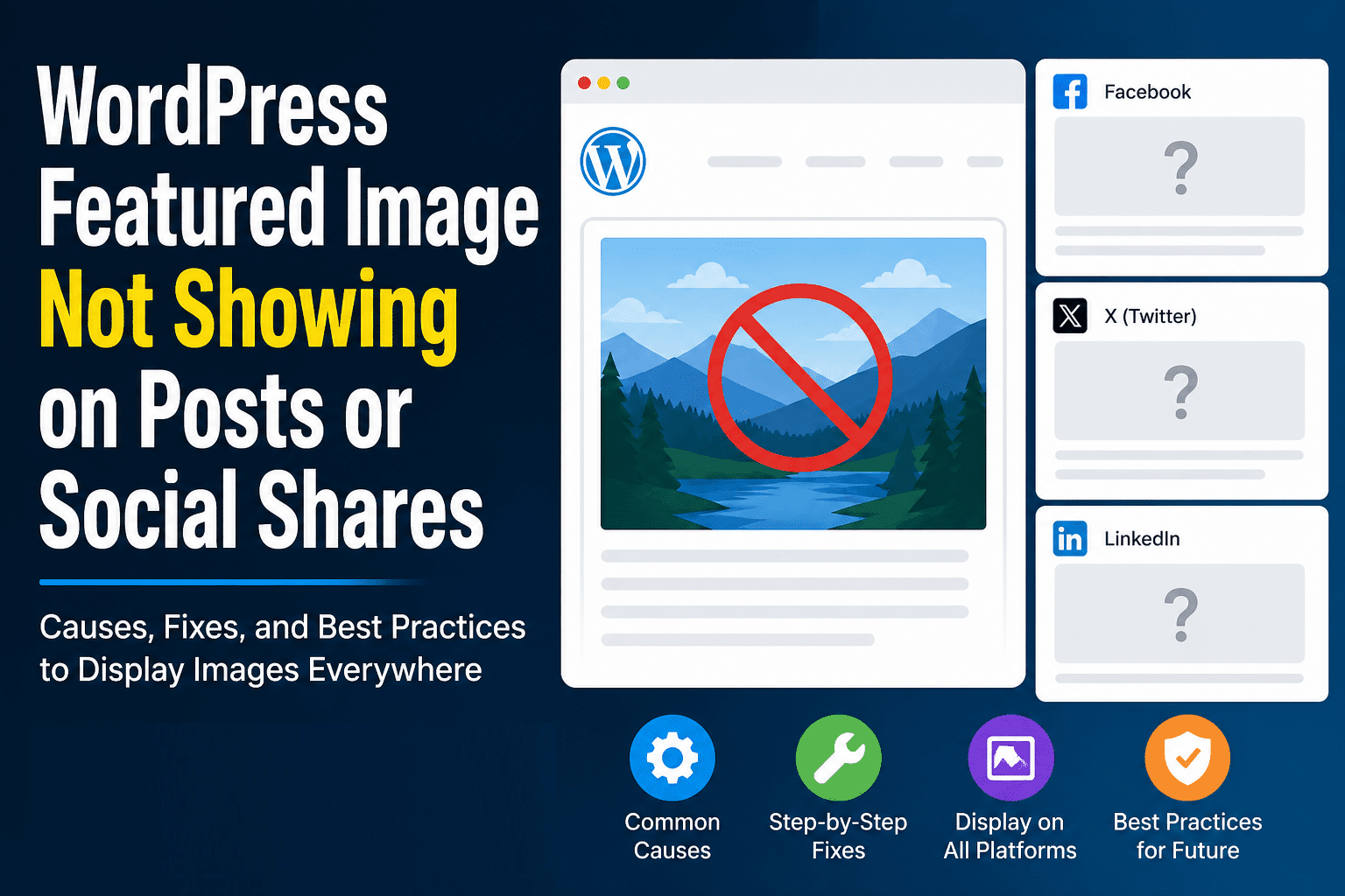 WordPress Featured Image Not Showing on Posts or Social Shares