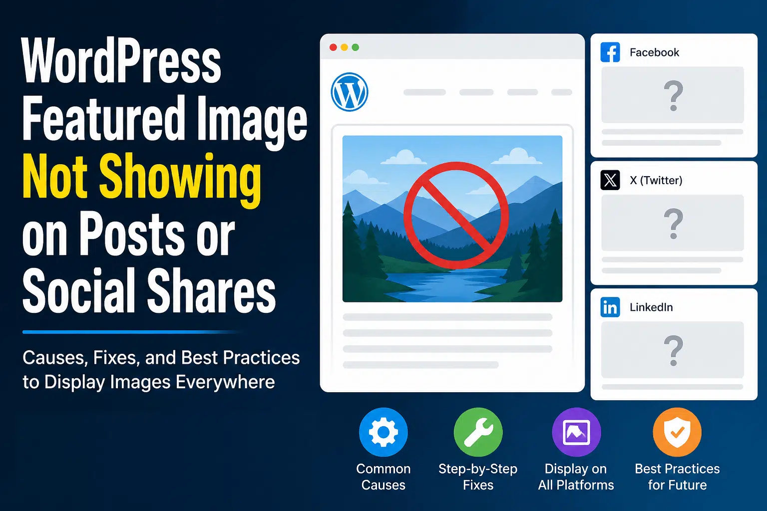 WordPress Featured Image Not Showing on Posts or Social Shares