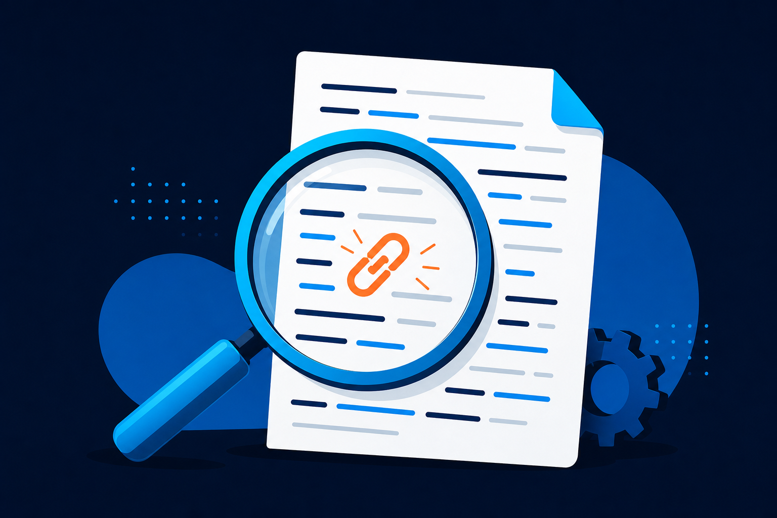 Alternate Page With Proper Canonical Tag: Safe WordPress Fix 1 Magnifying glass examining a webpage source for a canonical link