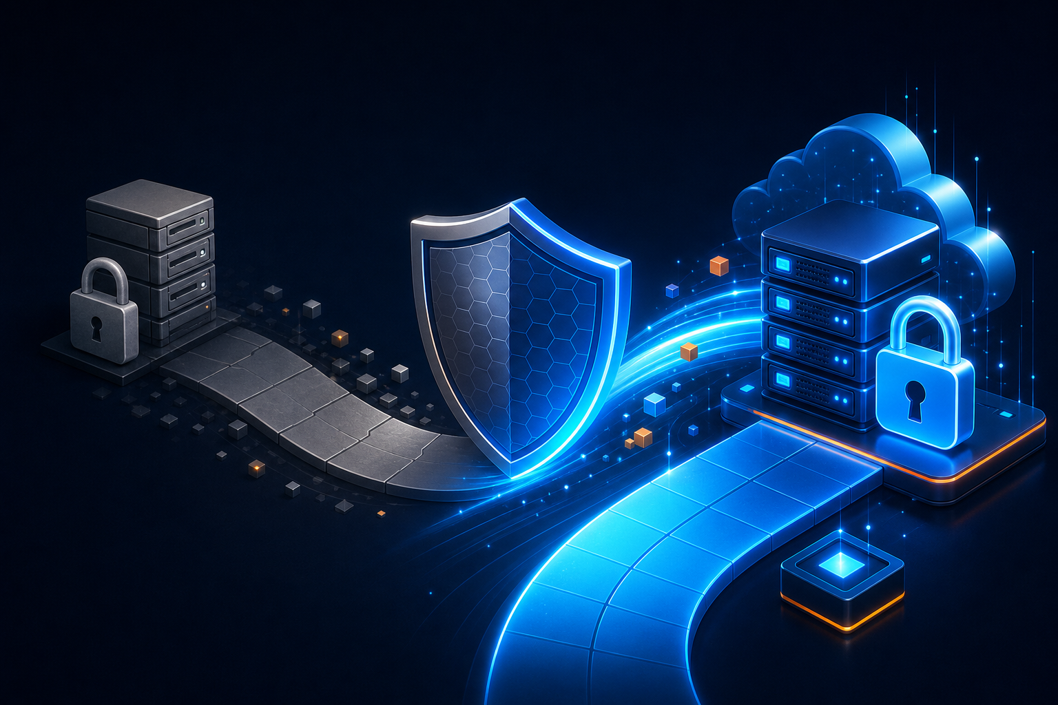 Abstract secure transition from HTTP to HTTPS for a website