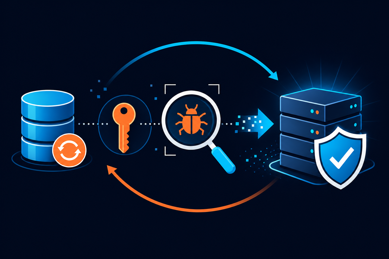 Website recovery tools for backup, credential protection, and malware cleanup