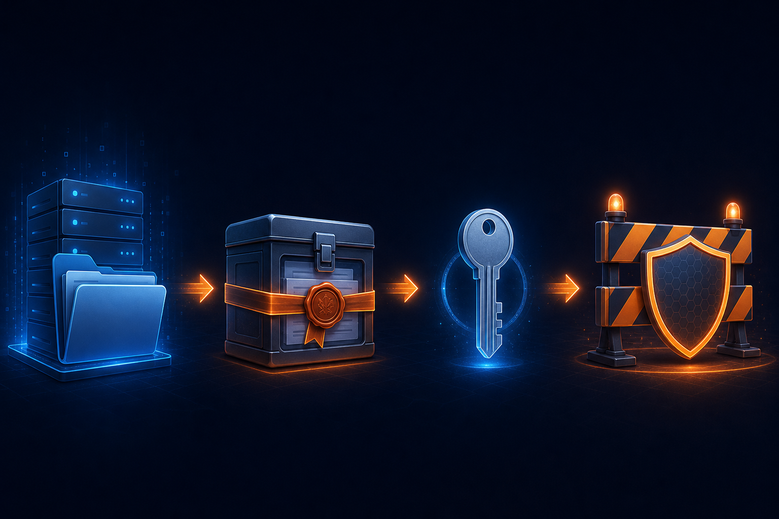 Fix a Hacked WordPress Website: 9 Safe Recovery Steps 1 Website incident response items arranged around a quarantined server folder