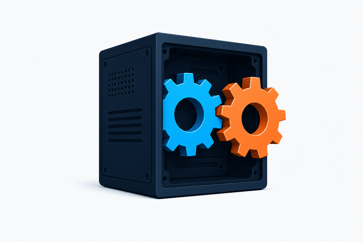 WordPress Dashboard Not Loading: 7 Safe Checks to Find the Cause 1 Interlocking gears representing a WordPress plugin conflict